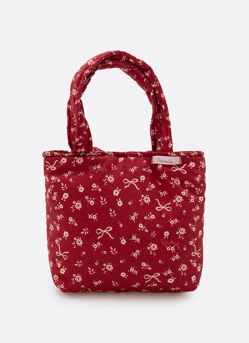 Bolsa Puffer Estampa Laço