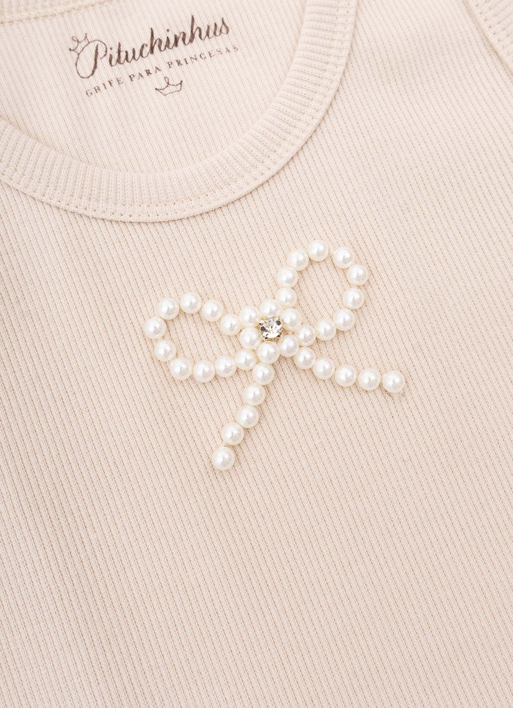 Regata Ribana Laçinho Bordado