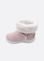 Bota Camurça Pele Cristais