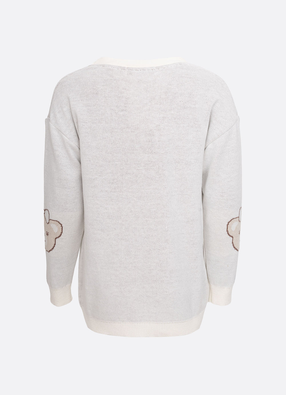 Maxi Casaco Tricot Multi Tosto Ursinhas Cristal