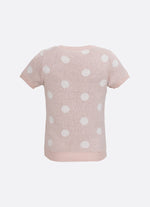 Blusa Tricot  Poá  Rosto Ursinha