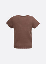 Blusa Tricot Maxi Laço Bordado
