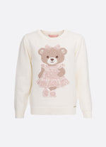 Blusa Tricot Ursa Vestido Bordado