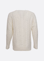 Blusa Tricot Sem Costura Tranças Cristal