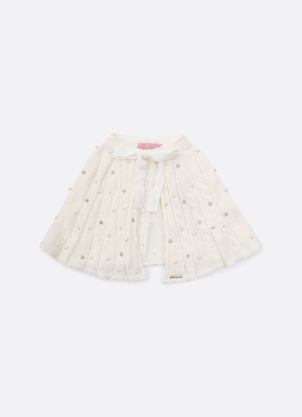 Capinha Tricot Sem Costura Bordados