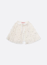 Capinha Tricot Sem Costura Bordados
