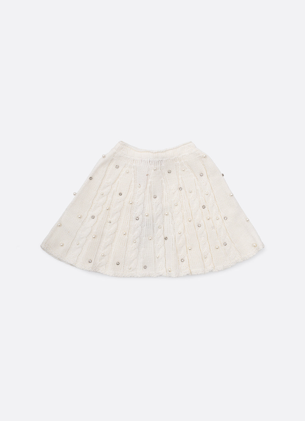 Capinha Tricot Sem Costura Bordados