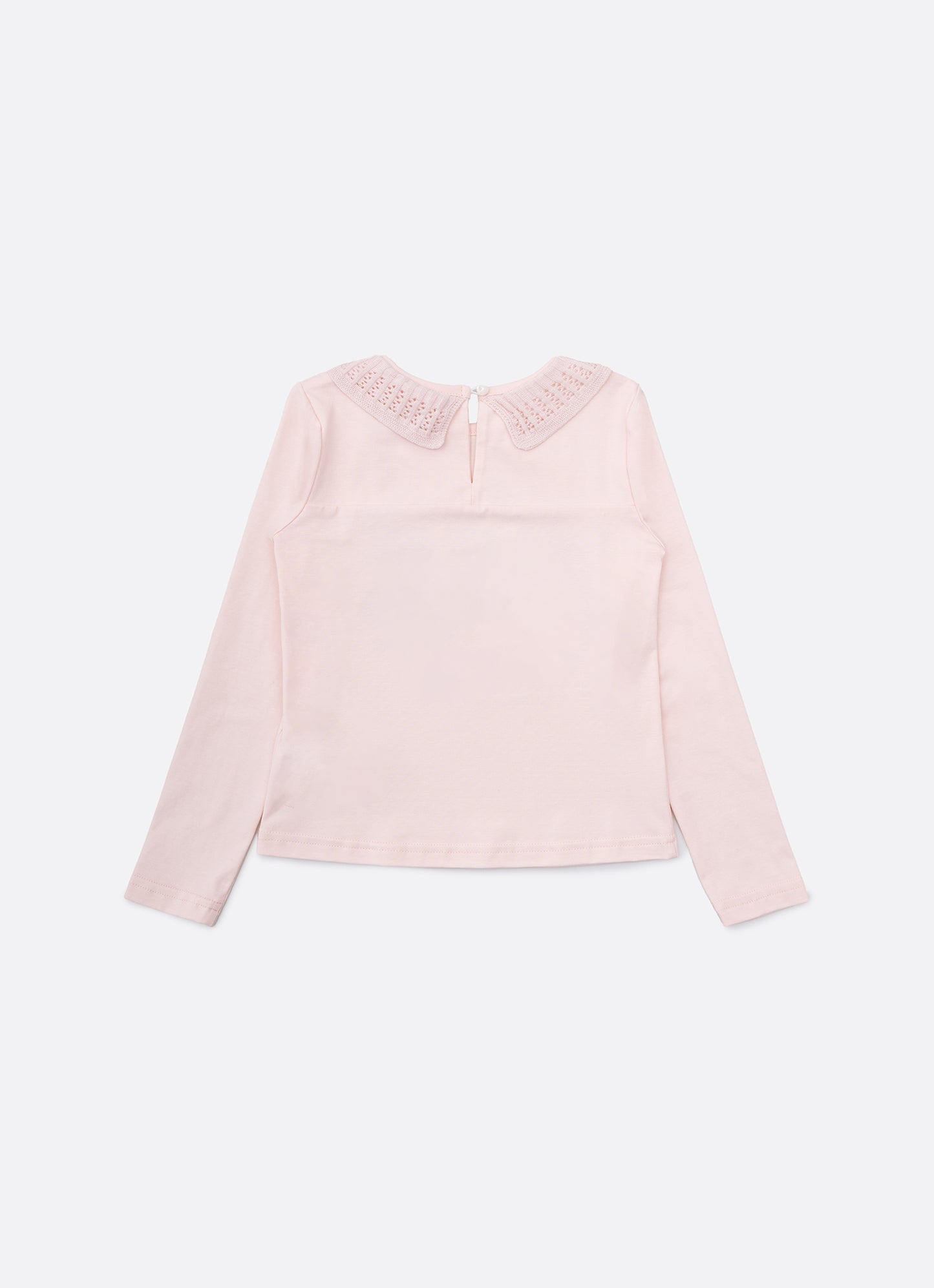Blusa Cotton Ursinhas Gola Tricot