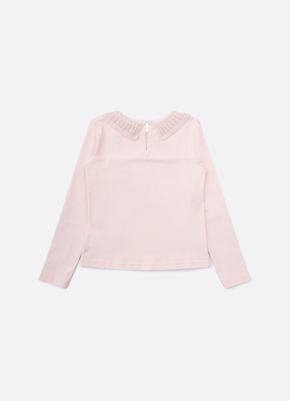 Blusa Cotton Ursinhas Gola Tricot