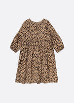 Vestido Algodão Estampa Onçinha Laço