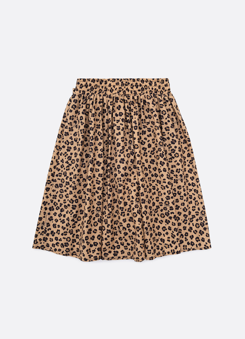 Saia Short Midi Algodão Estampa Onçinha