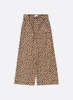 Calça Sarja Reta Estampa Onçinha