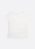 Blusa Cotton Laços Cristal e Pérolas