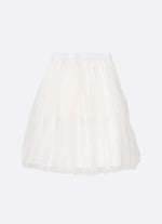 Saia Short Tule Renda Aplicada