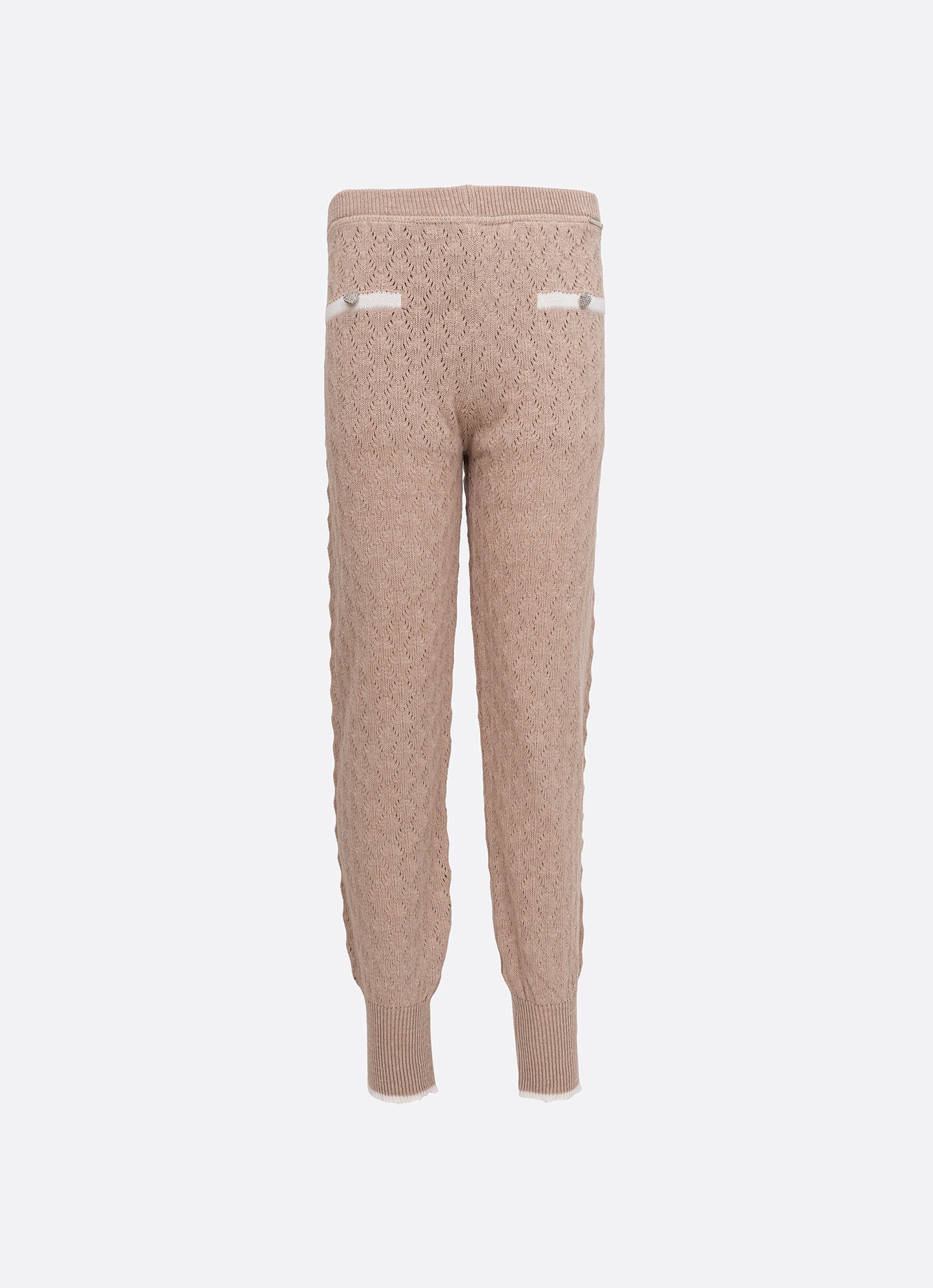Calça Bloomer Tricot Ponto Rendado