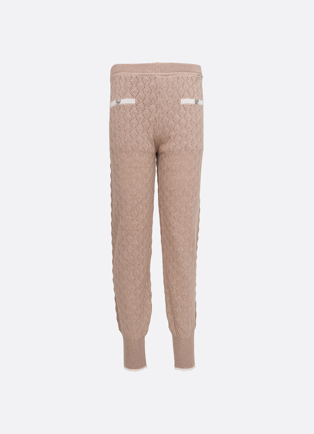 Calça Bloomer Tricot Ponto Rendado