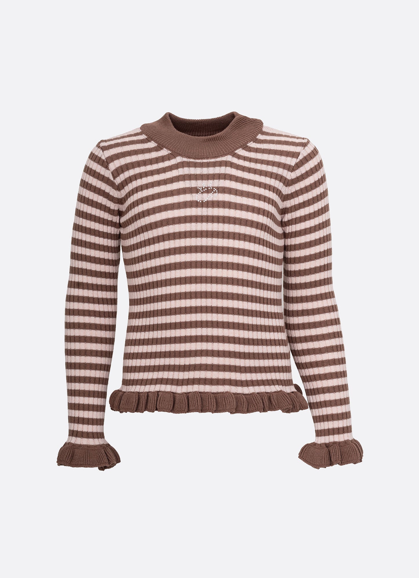 Blusa Tricot Canelado Listrado
