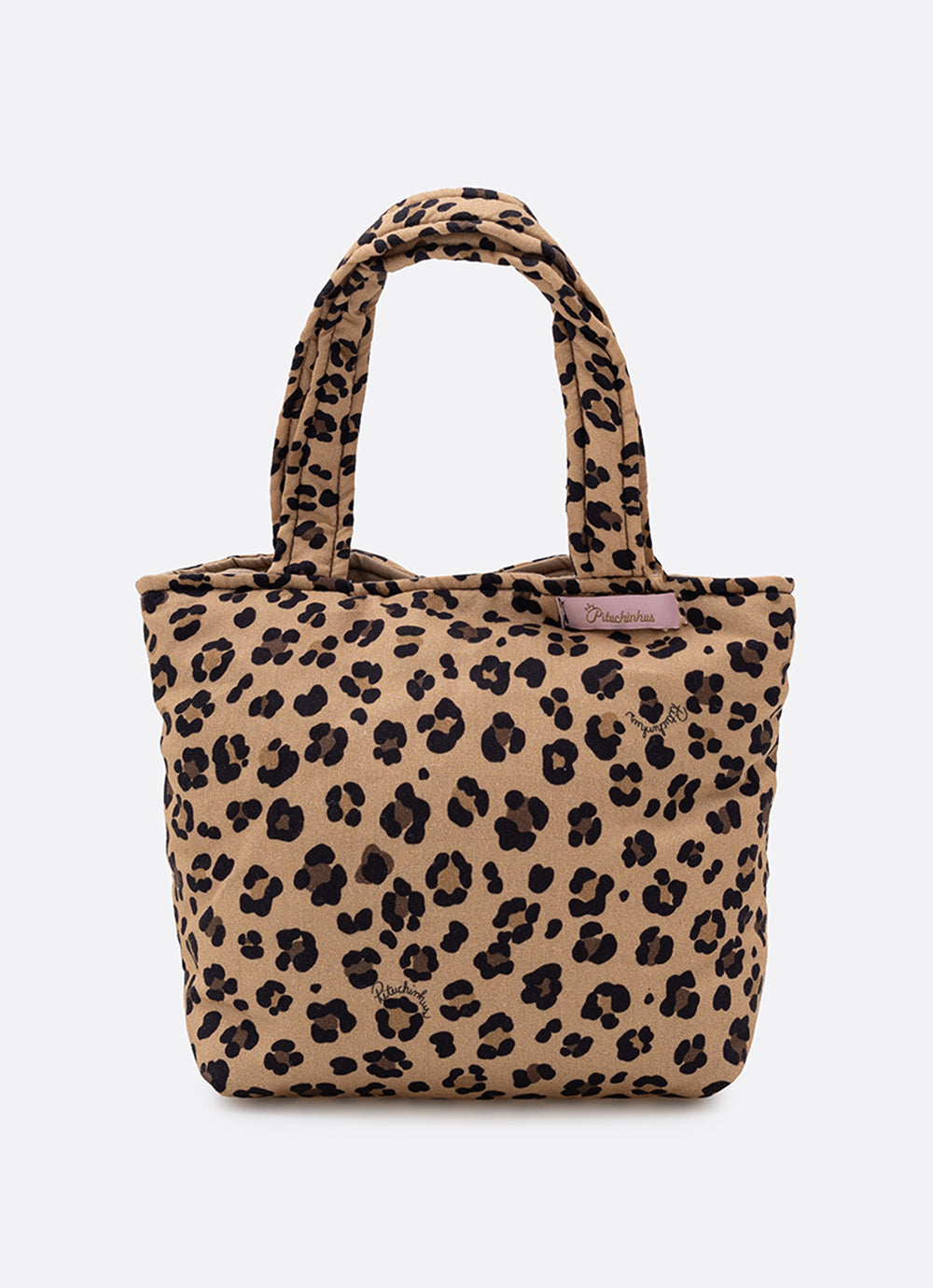 Bolsa Puffer Estampada Laço