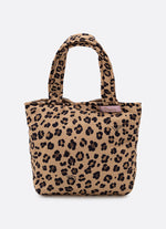 Bolsa Puffer Estampada Laço
