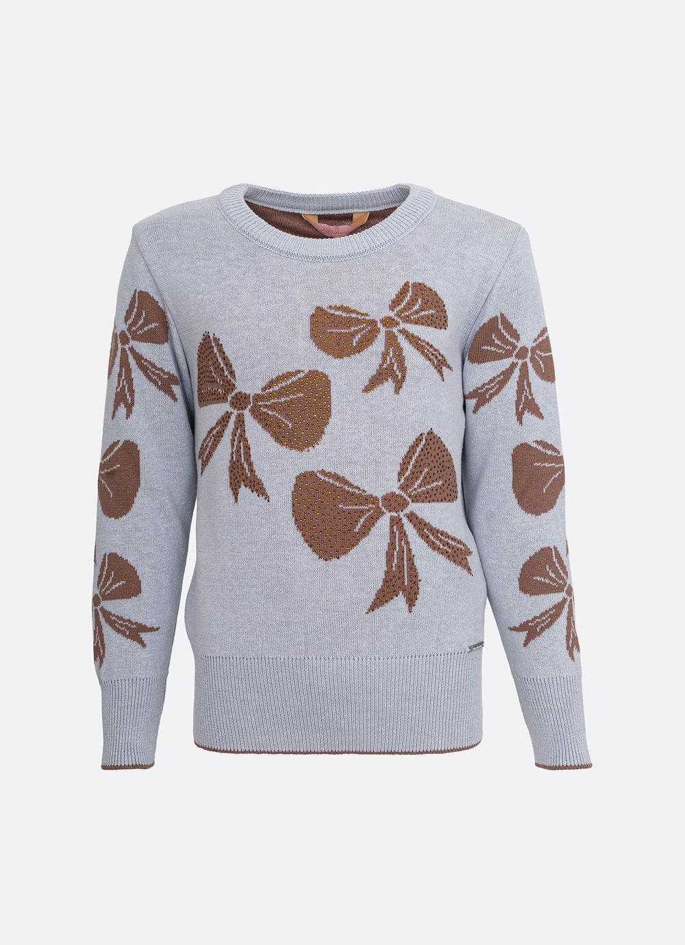 Blusa Tricot Multi Laços Cristal