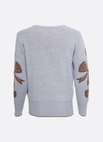 Blusa Tricot Multi Laços Cristal