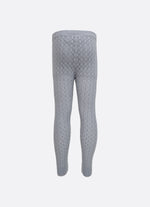 Calça Tricot Ponto Renda Bolsos Bordados