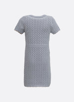 Vestido Tricot Ponto Renda  Bordados
