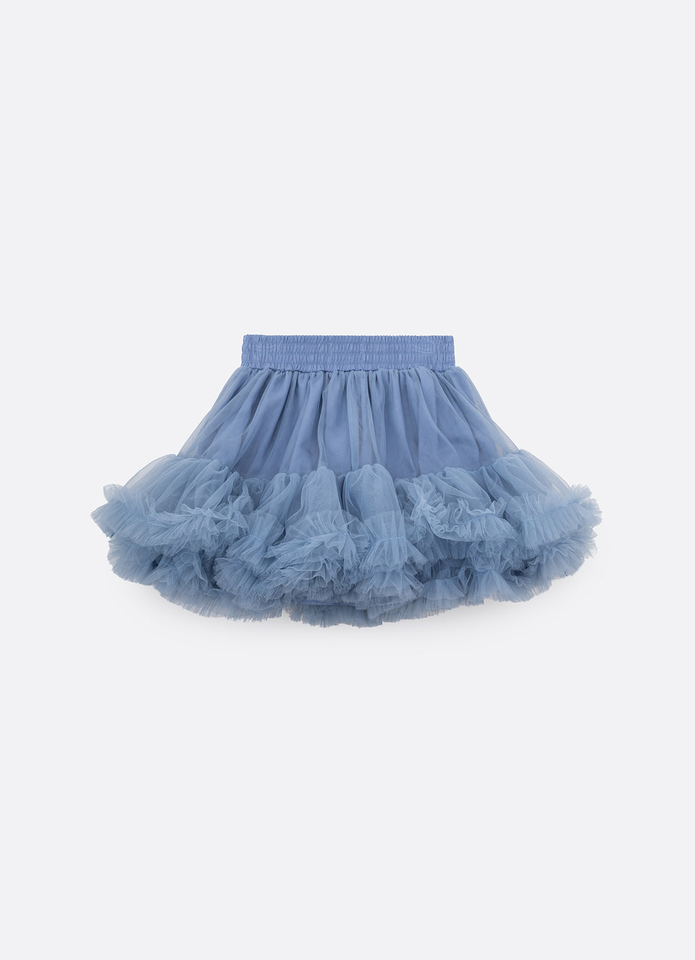 Saia Short Tule Babado Frufru