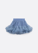 Saia Short Tule Babado Frufru