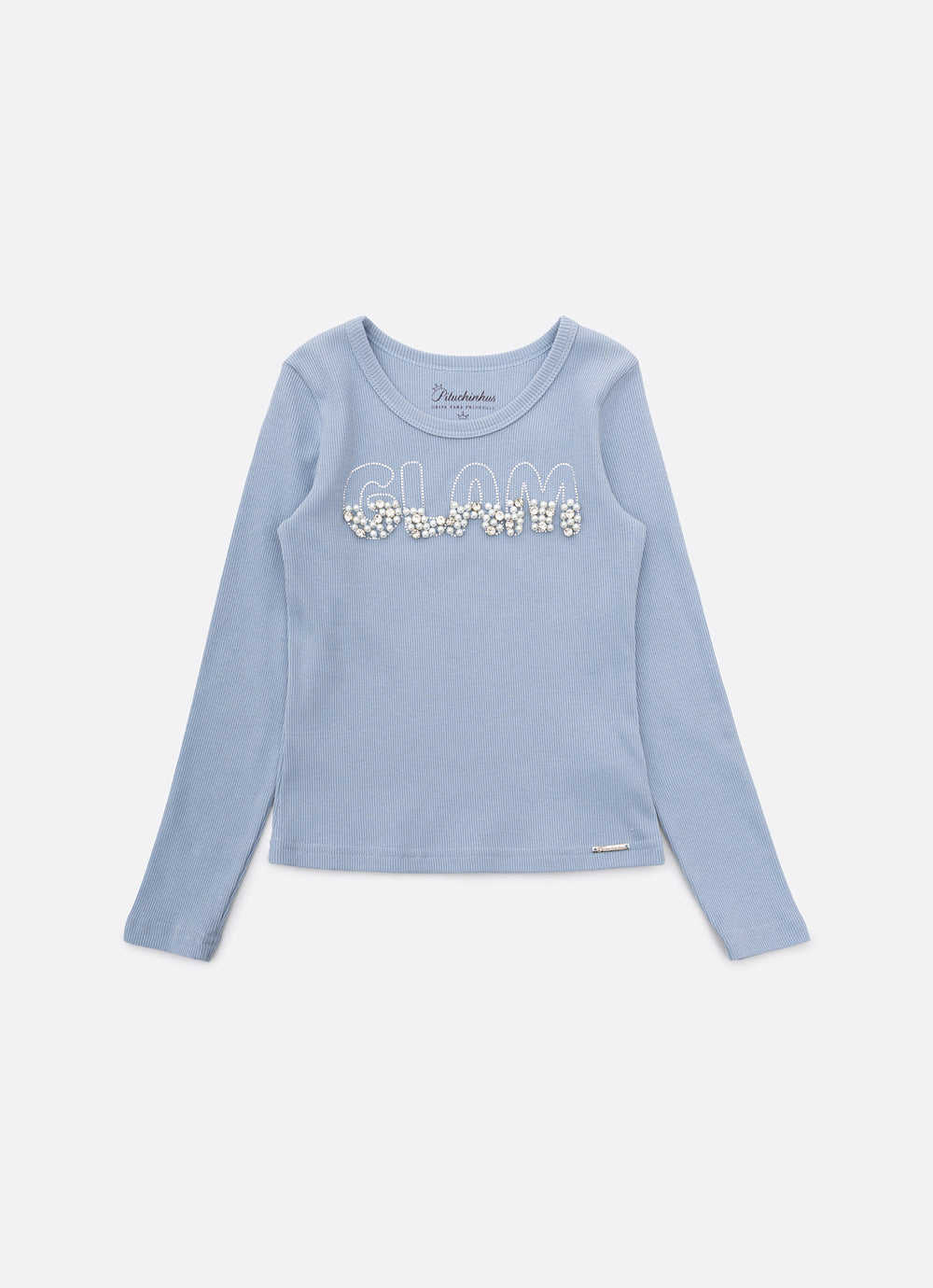 Blusa Ribana Bordados Pérolas e Cristais