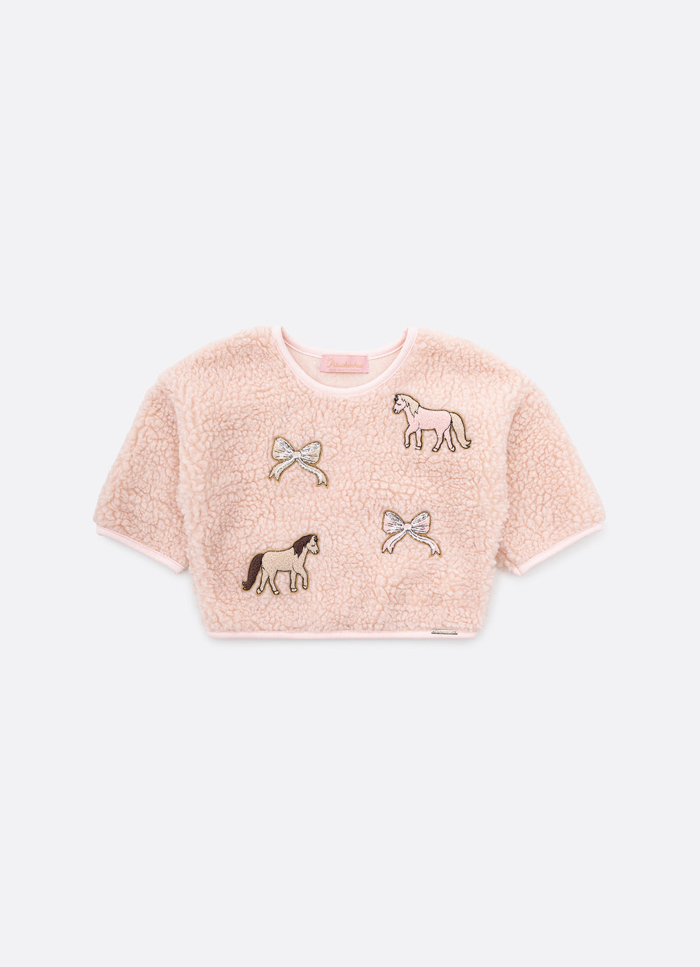 Blusa Pele Carneirinho Patches
