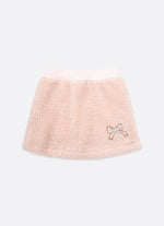Saia Short Pele Carneirinho Patche