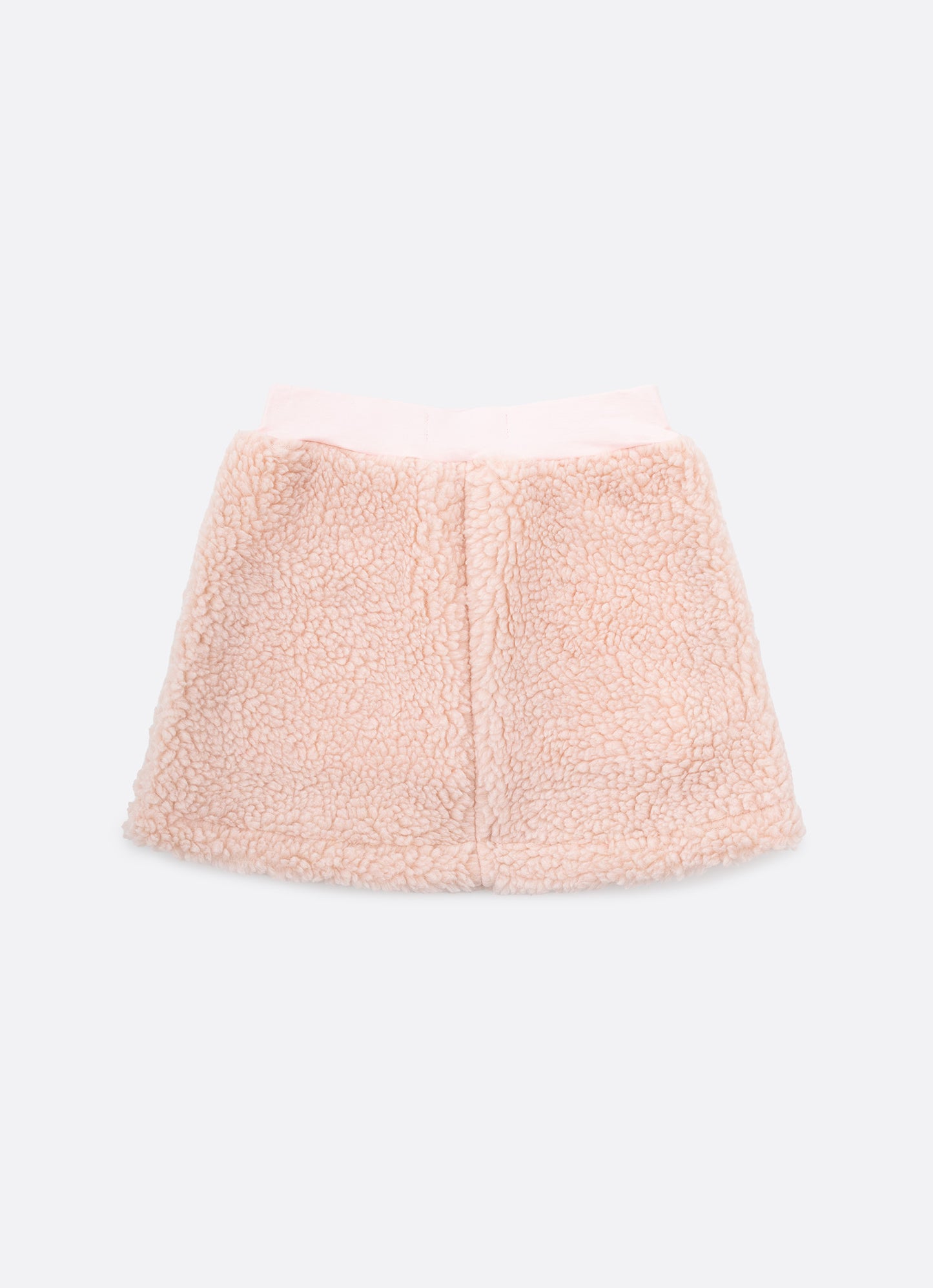 Saia Short Pele Carneirinho Patche
