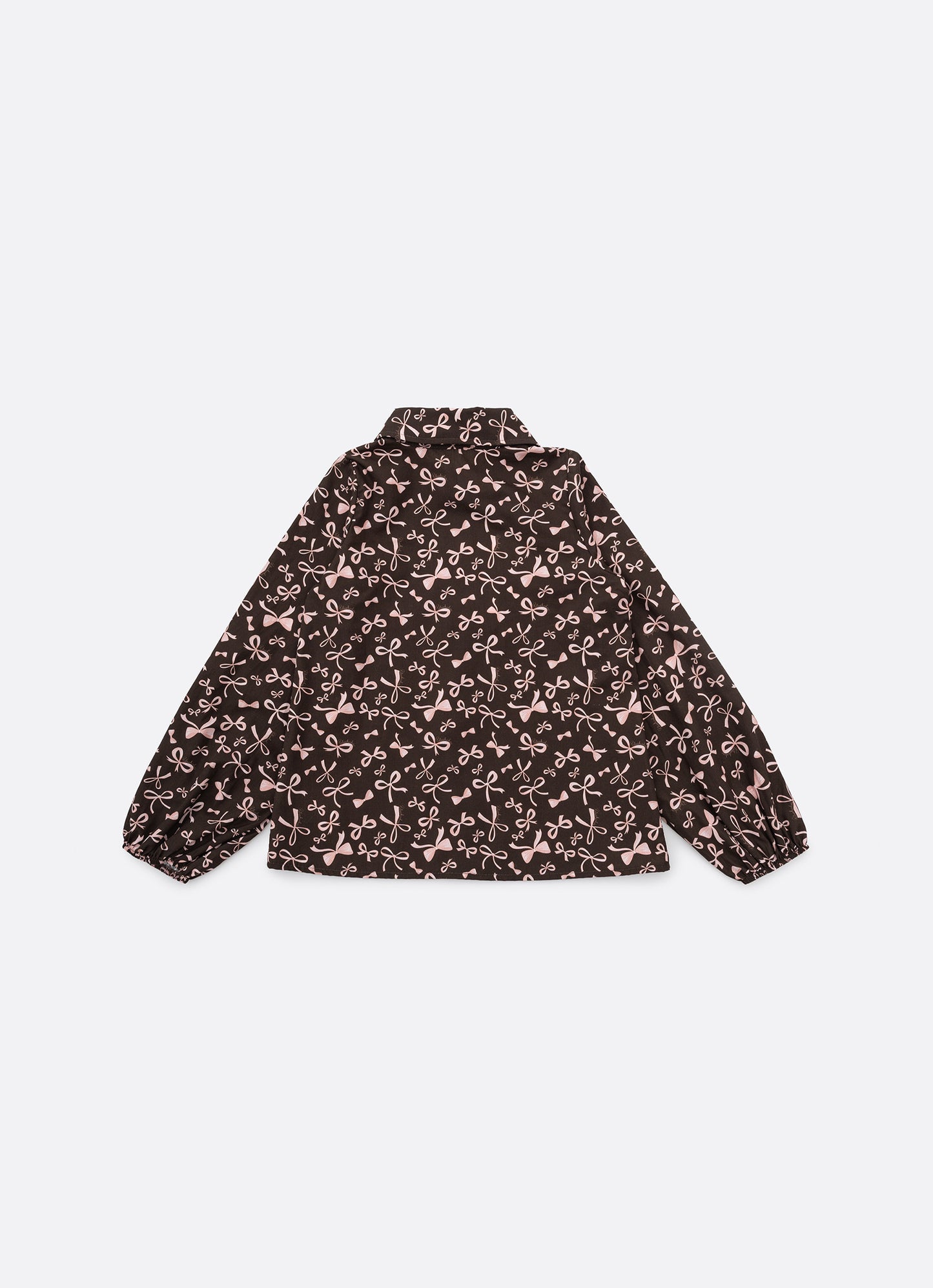 Camisa Algodão Estampa Lacinhos