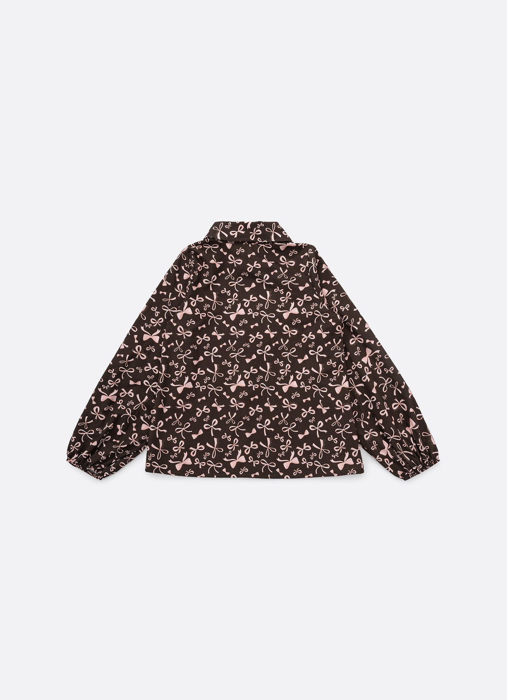 Camisa Algodão Estampa Lacinhos
