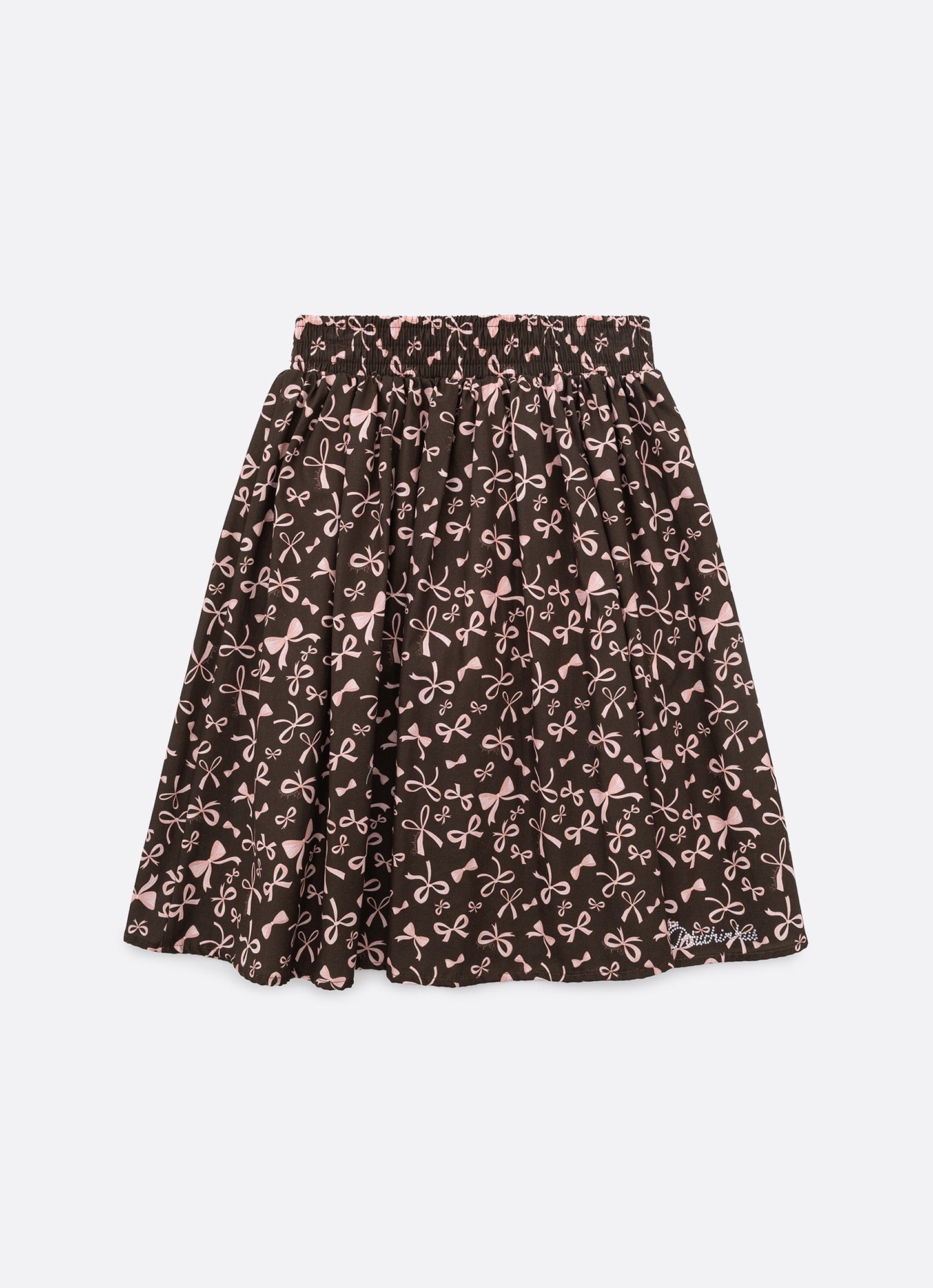Saia Short Algodão Estampa Lacinhos