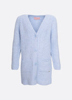 Casaco Tricot Sem Costura Cristais