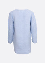 Casaco Tricot Sem Costura Cristais