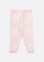 Conjunto Blusa e Legging Tricot Rosto Ursinha