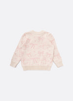 Casaqueto Tricot Jacquard Laços