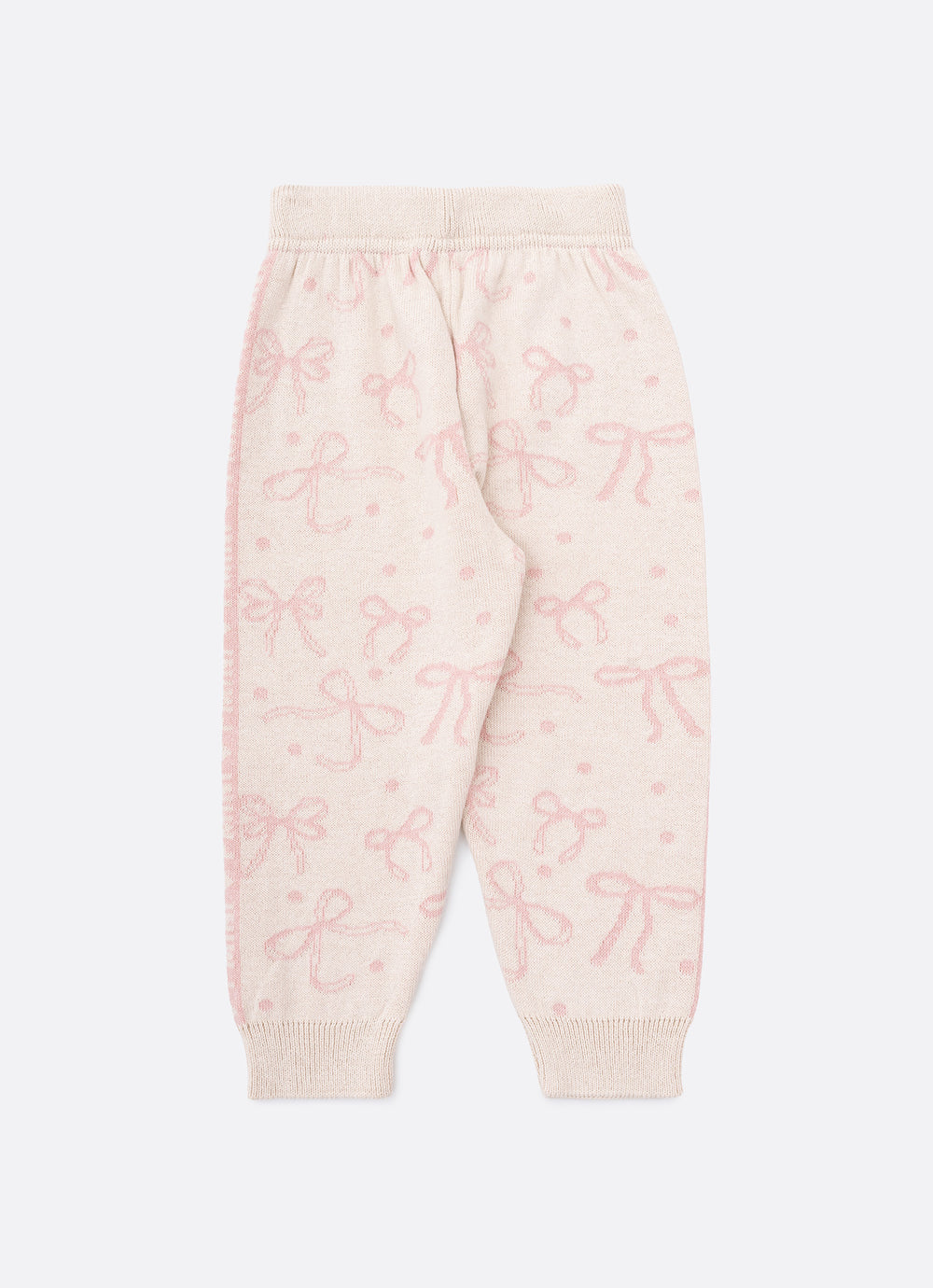 Conjunto Blusa e Legging Tricot Laços
