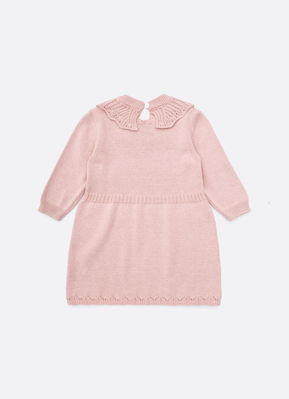 Vestido Tricot Laço Cristal