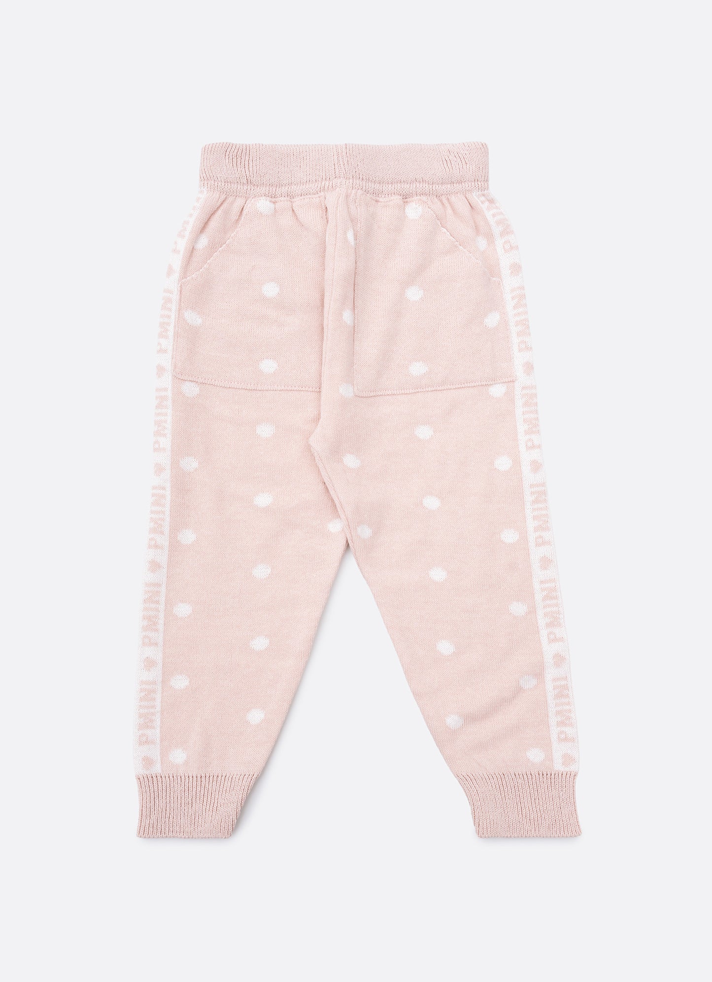 Conjunto Blusa Tricot Ursinha Legging Poá