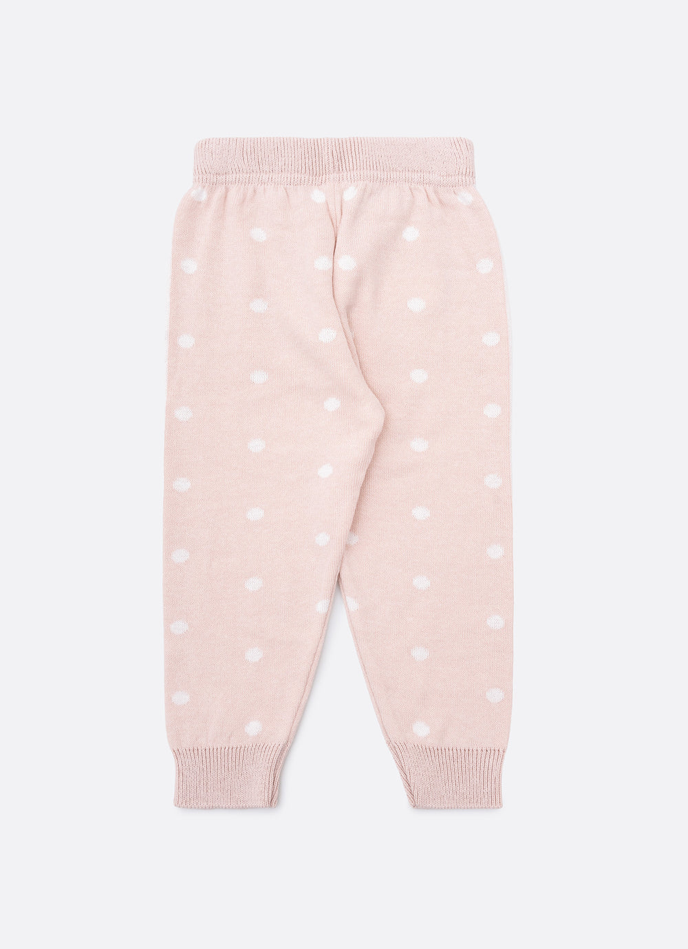 Conjunto Blusa Tricot Ursinha Legging Poá