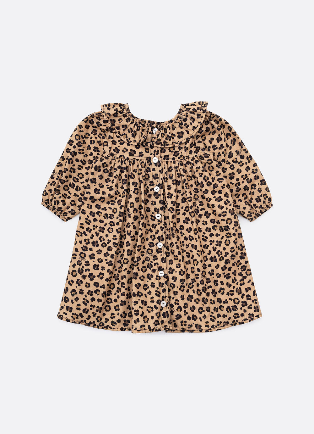 Vestido Algodão Estampa Onçinha Golinha