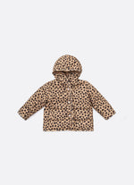 Casaco Puffer Algodão Estampa Onçinha