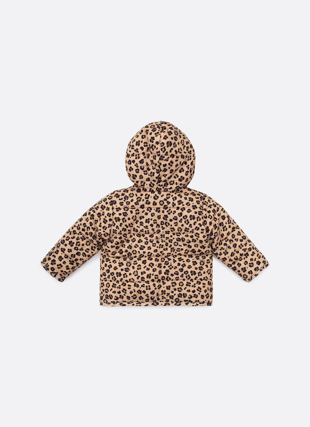 Casaco Puffer Algodão Estampa Onçinha