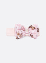 Faixa Laço Puffer Estampado