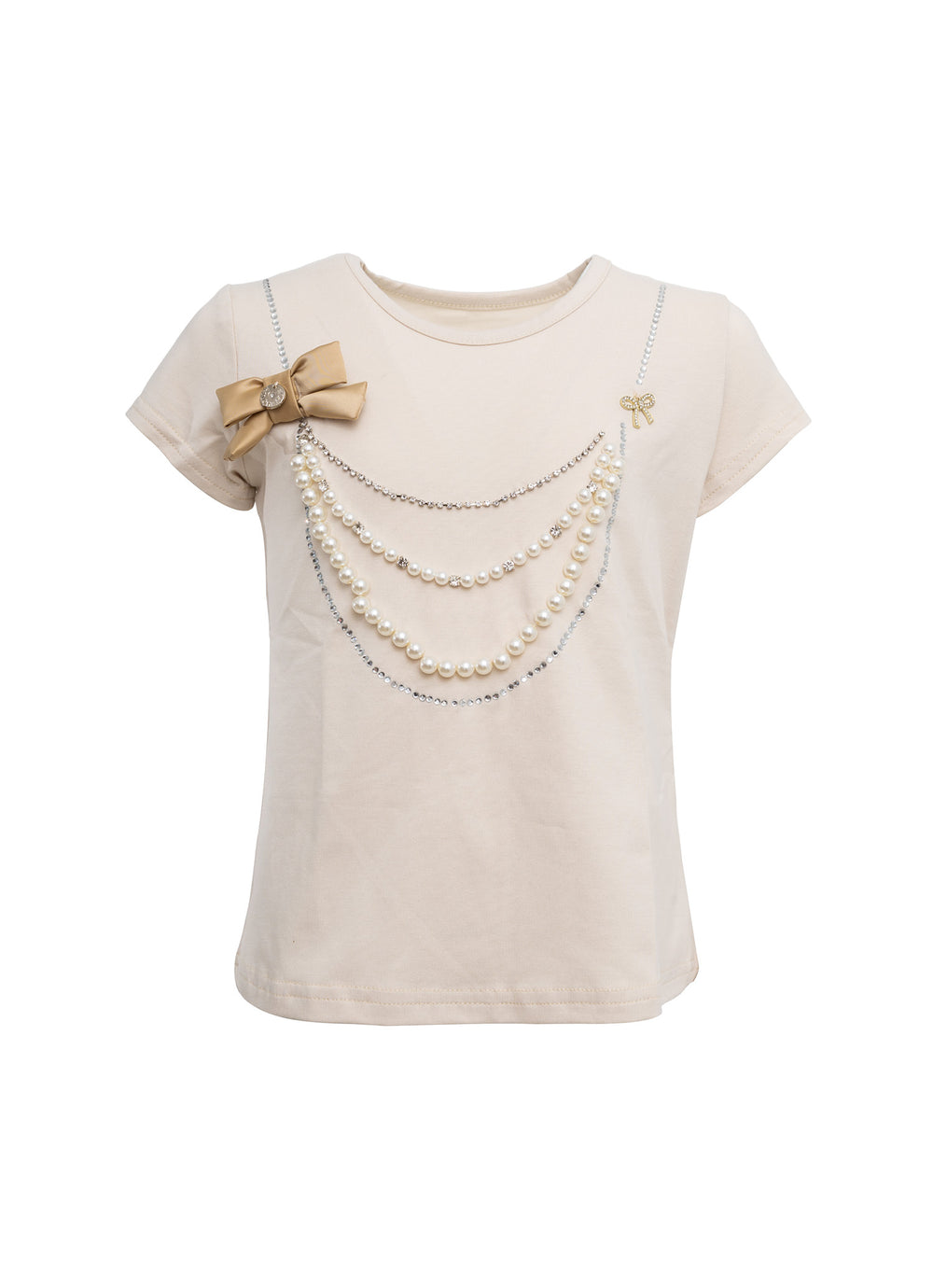 Conjunto Festa Blusa Cotton e Saia Short Cetim