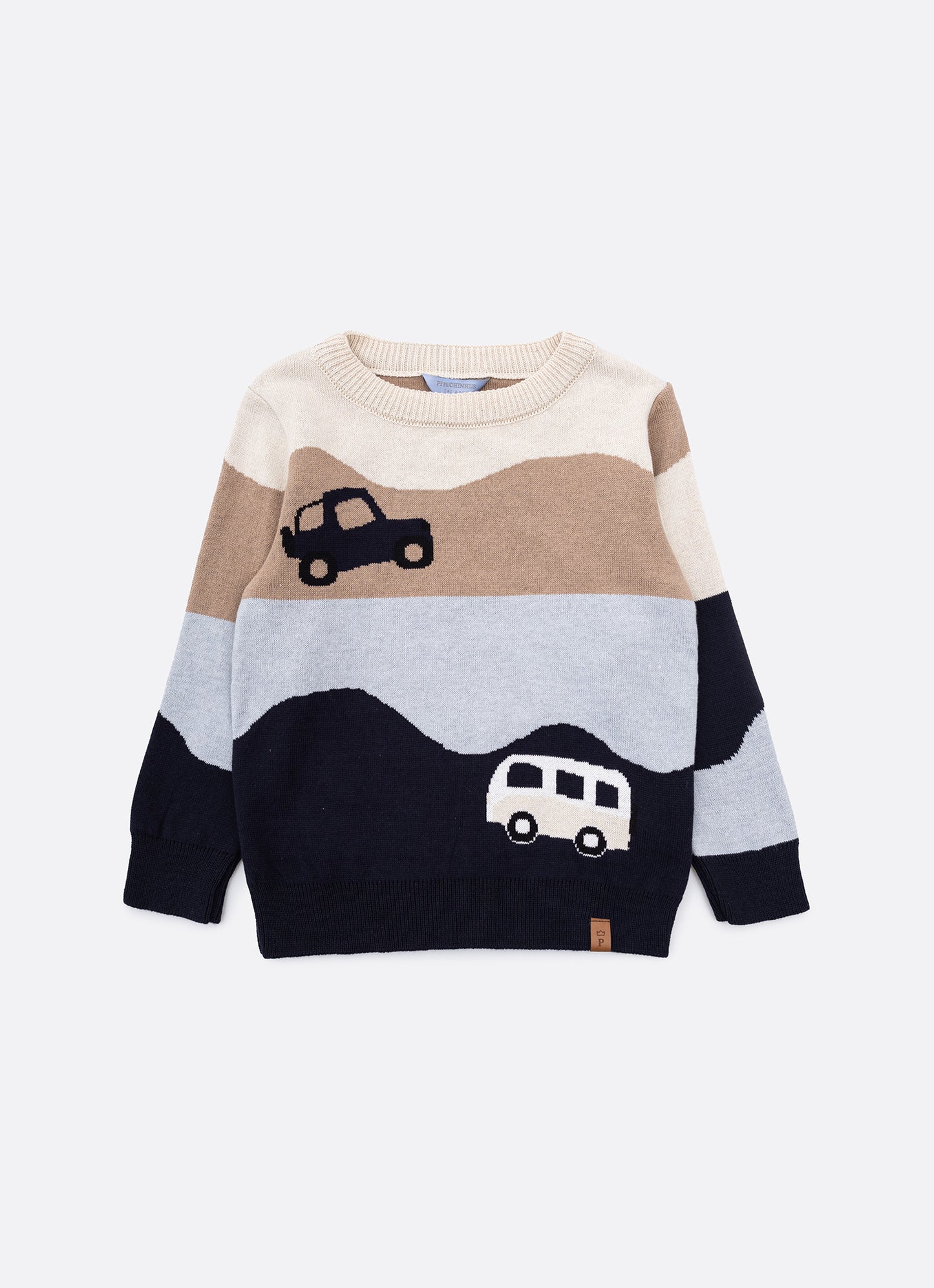 Blusa Tricot Carrinhos For Boys